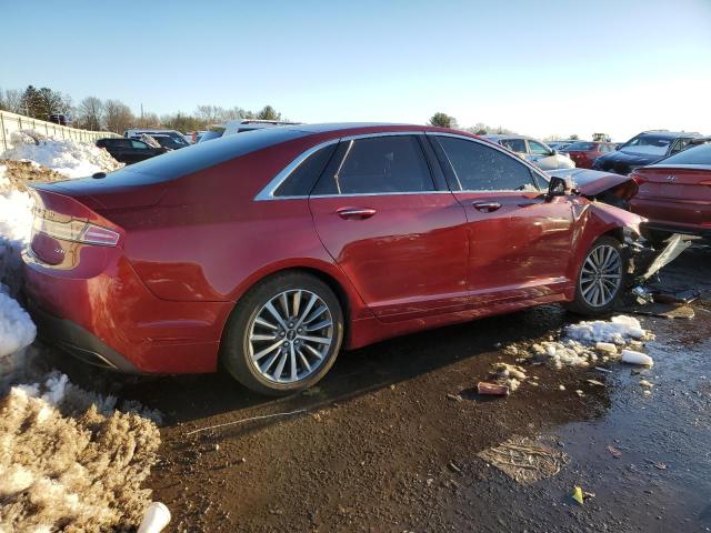 3LN6L5KU6HR623693 - 2017 LINCOLN MKZ HYBRID PREMIERE BURGUNDY photo 3