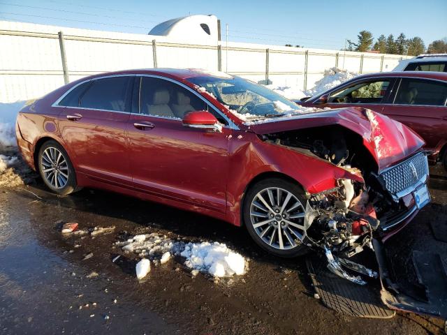 3LN6L5KU6HR623693 - 2017 LINCOLN MKZ HYBRID PREMIERE BURGUNDY photo 4