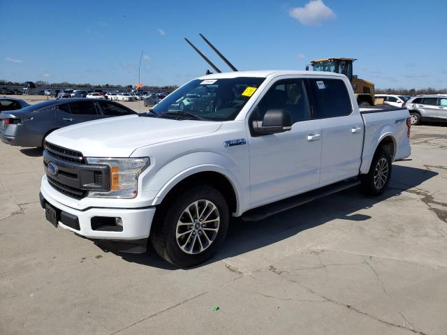 1FTEW1C49KKE47023 - 2019 FORD F150 SUPERCREW WHITE photo 1