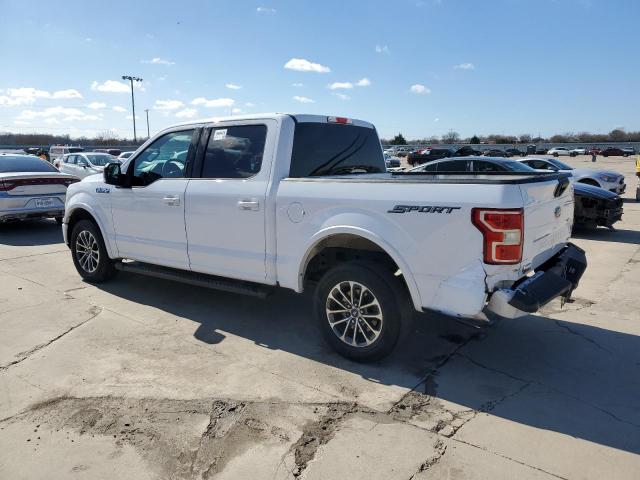 1FTEW1C49KKE47023 - 2019 FORD F150 SUPERCREW WHITE photo 2