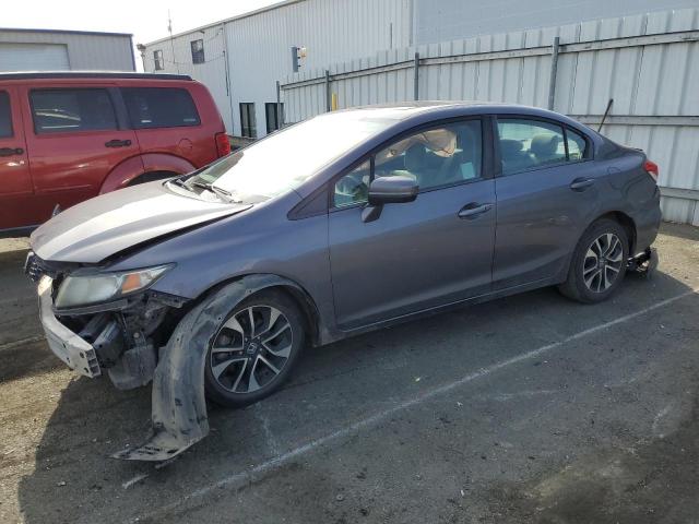 19XFB2F82FE293266 - 2015 HONDA CIVIC EX CHARCOAL photo 1