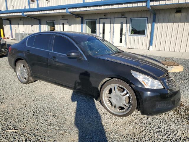 JNKBV61FX8M264474 - 2008 INFINITI G35 BLACK photo 4