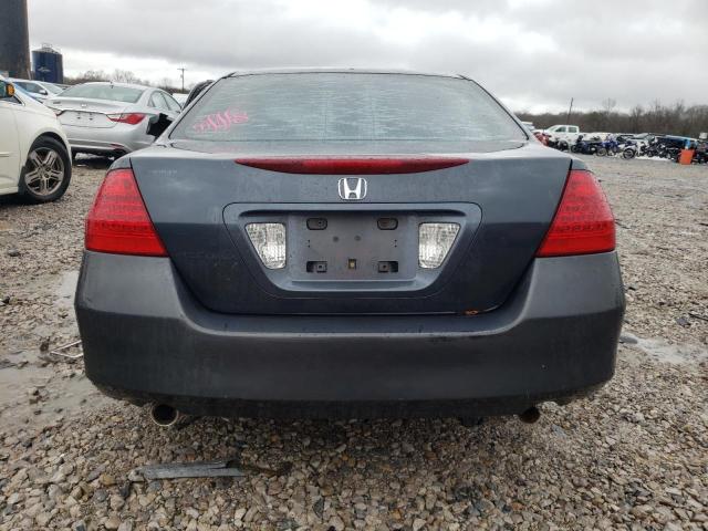 1HGCM66467A064287 - 2007 HONDA ACCORD SE CHARCOAL photo 6