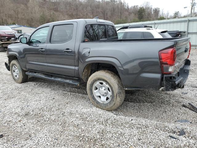 3TMCZ5AN1KM276861 - 2019 TOYOTA TACOMA DOUBLE CAB GRAY photo 2