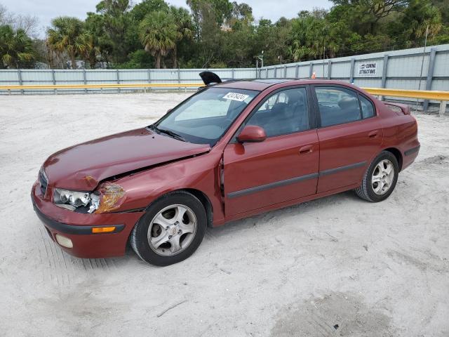 KMHDN45D73U645310 - 2003 HYUNDAI ELANTRA GT GLS BURGUNDY photo 1