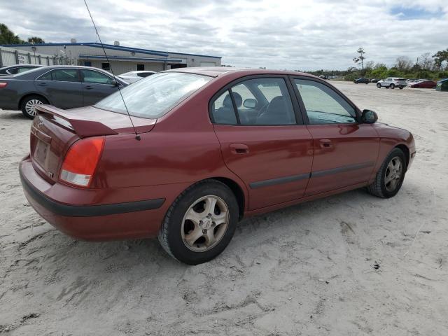 KMHDN45D73U645310 - 2003 HYUNDAI ELANTRA GT GLS BURGUNDY photo 3