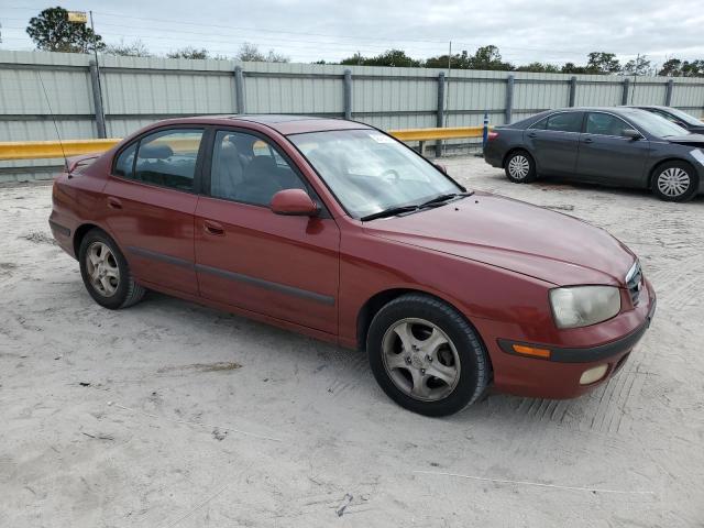 KMHDN45D73U645310 - 2003 HYUNDAI ELANTRA GT GLS BURGUNDY photo 4