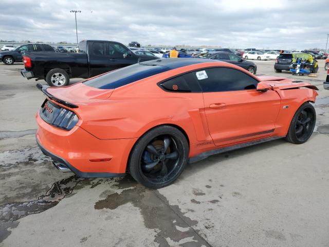 1FA6P8CF6F5356572 - 2015 FORD MUSTANG GT ORANGE photo 3