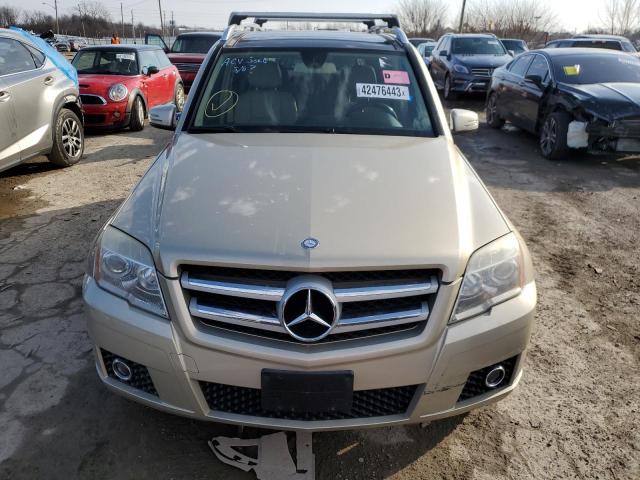 WDCGG8HB0BF664503 - 2011 MERCEDES-BENZ GLK 350 4MATIC GOLD photo 5