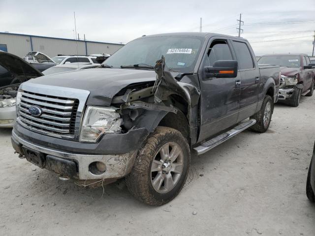 1FTFW1EF2CFC71932 - 2012 FORD F150 SUPERCREW GRAY photo 1