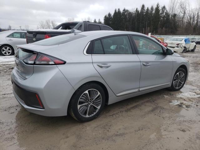 KMHC75LD6MU258344 - 2021 HYUNDAI IONIQ SEL SILVER photo 3