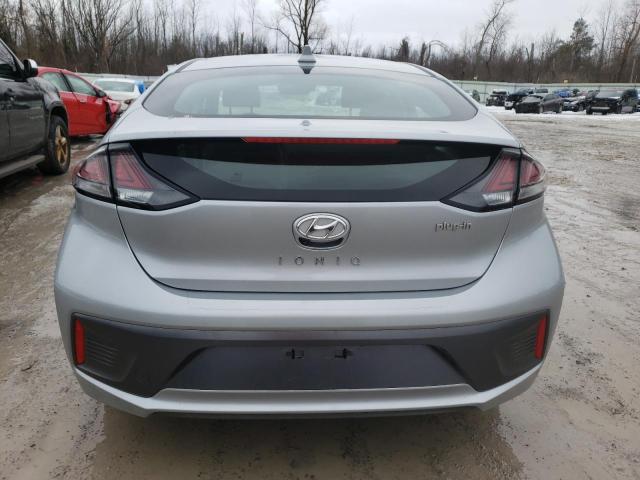 KMHC75LD6MU258344 - 2021 HYUNDAI IONIQ SEL SILVER photo 6