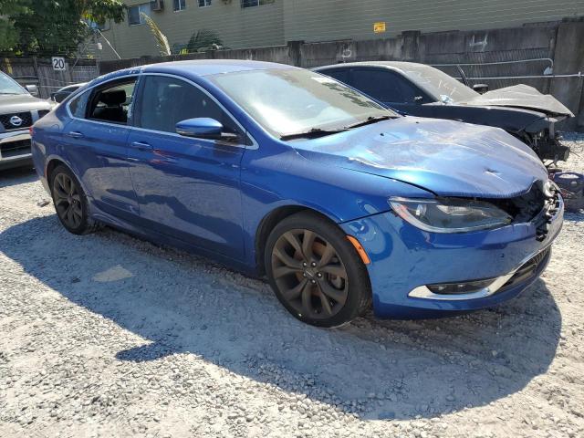 1C3CCCCG8FN572898 - 2015 CHRYSLER 200 C BLUE photo 4