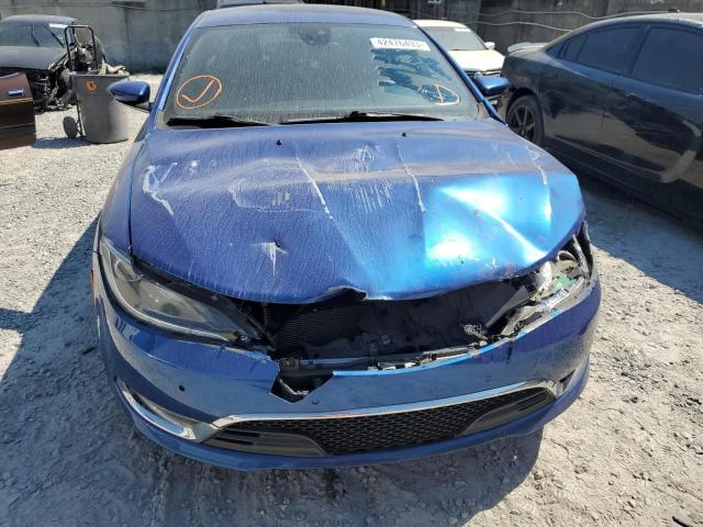 1C3CCCCG8FN572898 - 2015 CHRYSLER 200 C BLUE photo 5