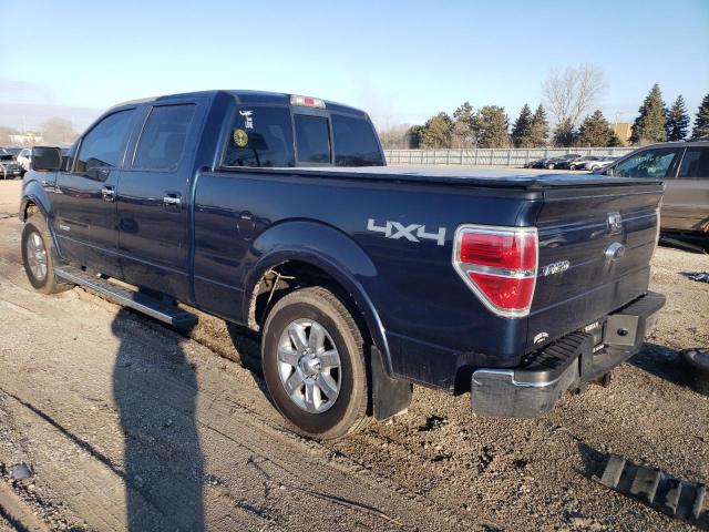 1FTFW1ET1DKD31228 - 2013 FORD F150 SUPERCREW BLUE photo 2