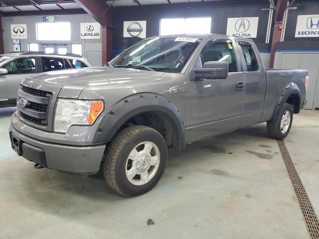 1FTFX1EF7DKF89812 - 2013 FORD F150 SUPER CAB GRAY photo 1