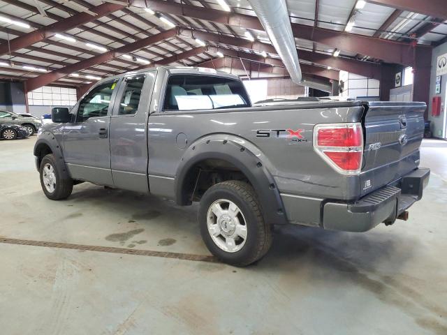 1FTFX1EF7DKF89812 - 2013 FORD F150 SUPER CAB GRAY photo 2