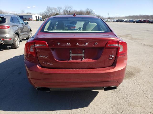 YV1612TK4F1346002 - 2015 VOLVO S60 PREMIER RED photo 6