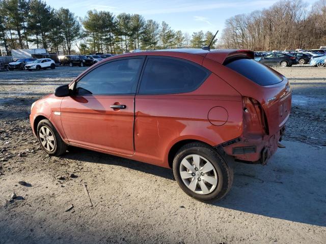 KMHCM36C48U104852 - 2008 HYUNDAI ACCENT GS ORANGE photo 2