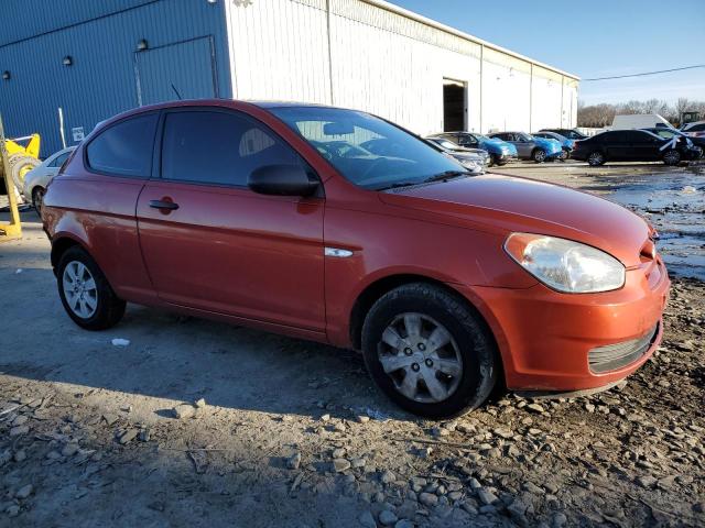 KMHCM36C48U104852 - 2008 HYUNDAI ACCENT GS ORANGE photo 4