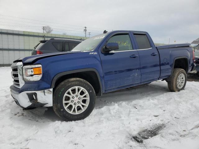 1GTV2UEC8EZ318770 - 2014 GMC SIERRA K1500 SLE BLUE photo 1