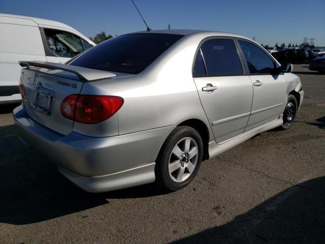 1NXBR32E84Z207190 - 2004 TOYOTA COROLLA CE SILVER photo 3