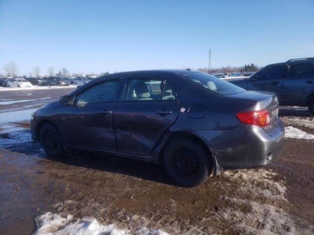 2T1BU40EX9C179523 - 2009 TOYOTA COROLLA BASE GRAY photo 2