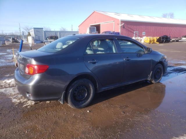2T1BU40EX9C179523 - 2009 TOYOTA COROLLA BASE GRAY photo 3