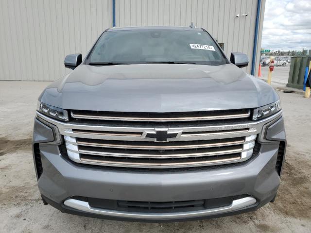 1GNSKGKT3MR327973 - 2021 CHEVROLET SUBURBAN K1500 HIGH COUNTRY GRAY photo 5