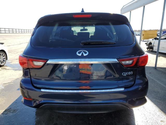 5N1DL0MN1JC532173 - 2018 INFINITI QX60 BLUE photo 6