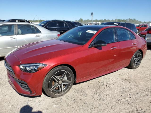 W1KAF4HB0NR030172 - 2022 MERCEDES-BENZ C 300 4MATIC RED photo 1