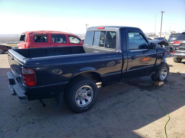 1FTYR10D33PA81346 - 2003 FORD RANGER BLUE photo 3