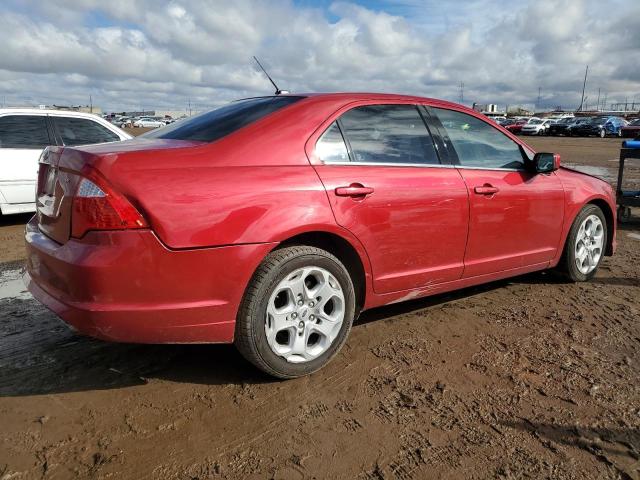 3FAHP0HA6AR372591 - 2010 FORD FUSION SE BURGUNDY photo 3