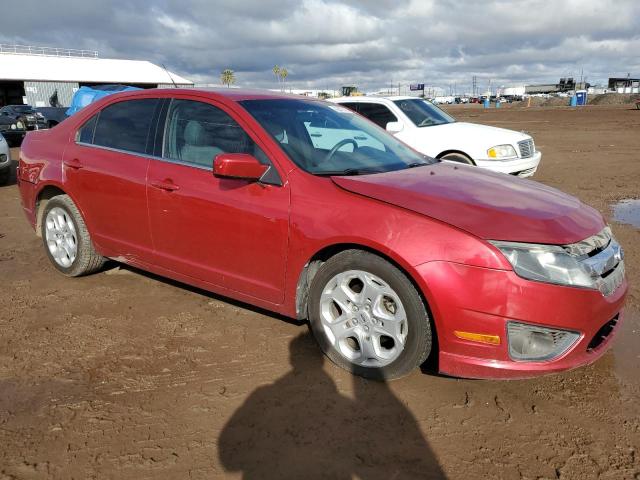 3FAHP0HA6AR372591 - 2010 FORD FUSION SE BURGUNDY photo 4