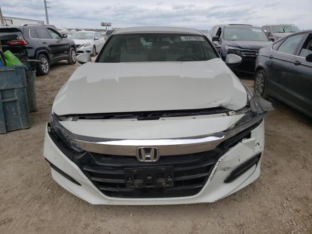 1HGCV1F14JA077052 - 2018 HONDA ACCORD LX WHITE photo 5