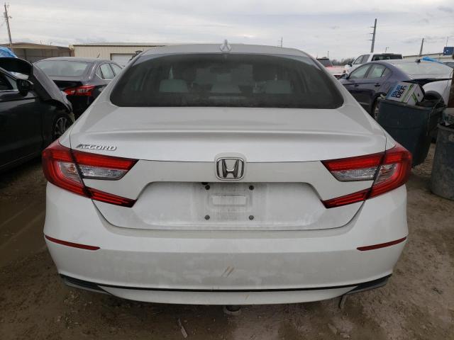 1HGCV1F14JA077052 - 2018 HONDA ACCORD LX WHITE photo 6