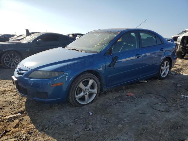 1YVHP84C675M44802 - 2007 MAZDA 6 I BLUE photo 1