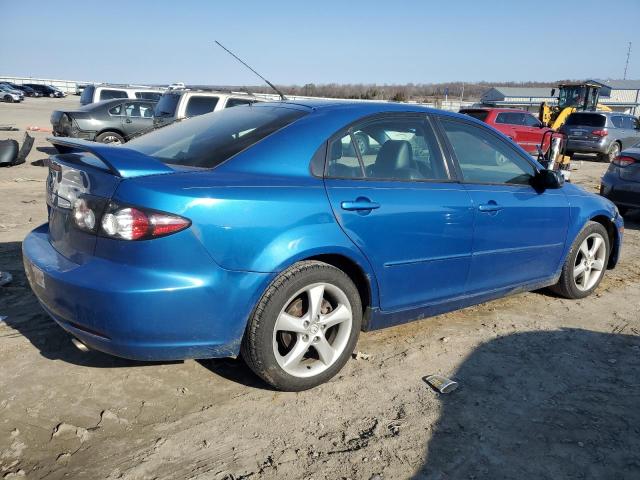 1YVHP84C675M44802 - 2007 MAZDA 6 I BLUE photo 3