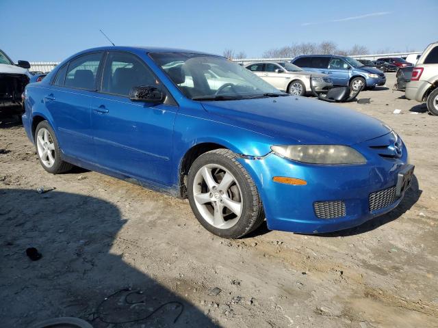 1YVHP84C675M44802 - 2007 MAZDA 6 I BLUE photo 4