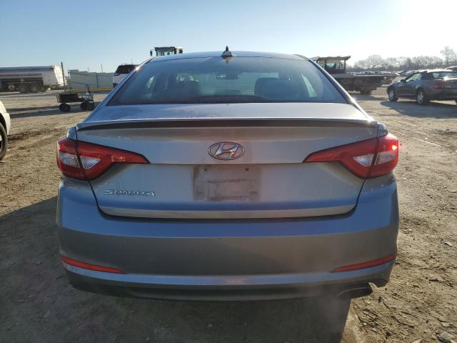 5NPE24AF4FH186972 - 2015 HYUNDAI SONATA SE SILVER photo 6