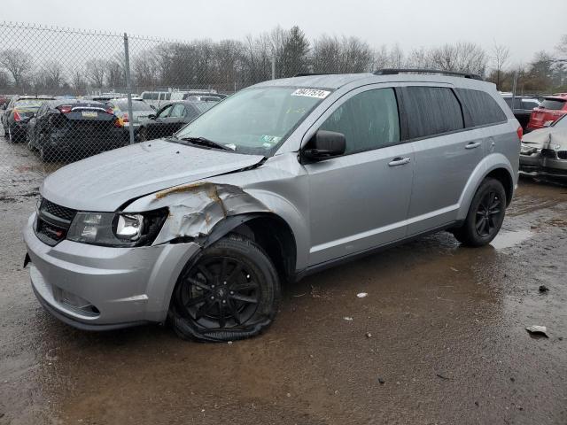 3C4PDCAB6LT272161 - 2020 DODGE JOURNEY SE SILVER photo 1