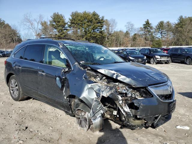 5FRYD4H63EB004381 - 2014 ACURA MDX TECHNOLOGY GREEN photo 4