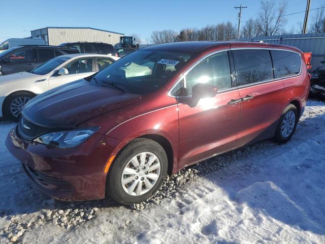 2C4RC1AGXJR315864 - 2018 CHRYSLER PACIFICA L RED photo 1