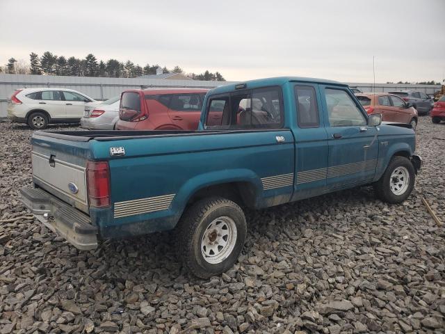 1FTCR14U6NPA06647 - 1992 FORD RANGER SUPER CAB GREEN photo 3