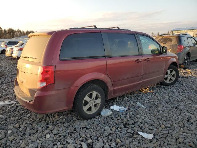 2D4RN3DG8BR738321 - 2011 DODGE GRAND CARA MAINSTREET MAROON photo 3