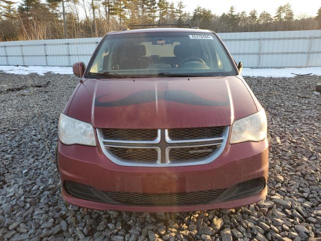 2D4RN3DG8BR738321 - 2011 DODGE GRAND CARA MAINSTREET MAROON photo 5