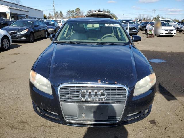 WAUDF78E07A217395 - 2007 AUDI A4 2.0T QUATTRO BLUE photo 5