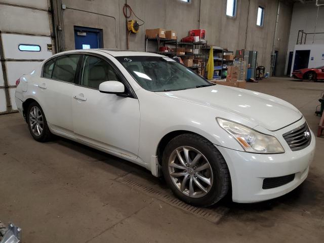 JNKBV61F27M821151 - 2007 INFINITI G35 WHITE photo 4