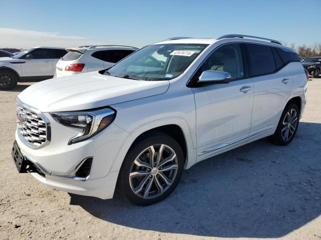 3GKALSEX6KL110445 - 2019 GMC TERRAIN DENALI WHITE photo 1