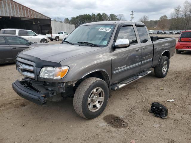 5TBRU34106S468437 - 2006 TOYOTA TUNDRA ACCESS CAB SR5 GRAY photo 1